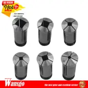 New 5C Square 6 Pc Collets 1/4 5/16 3/8 1/2 5/8 3/4 Inch High Precision