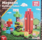 Annexfun 100 Pcs. Magnetic Building Cubes: New