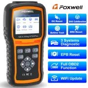 FOXWELL Diagnostic Tool Bidirectional OBD2 Scanner Car ABS SAS SRS EPB OIL Reset