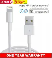 Apple MFI Certified Lightning to USB Cable For iPod Nano 7th iPod Touch 5th AU