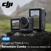DJI Osmo Action 5 Pro Adventure Combo Action Camera Subject Tracking 3 Batteries