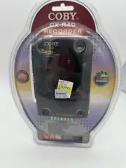 1997 NEW SEALED COBY CX-R40 VAS CASSETTE PLAYER / RECORDER /w BUILT IN SPEAKER