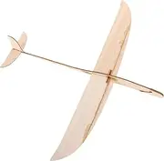 Kisangel Hand Launch Glider Airplane Model Easy to Assemble Stable Flight for Indoor Outdoor Play for Adults Effortless Launch Long Glide Distance Interactive Fun