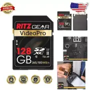 Reliable 128GB Waterproof SD Card - Perfect for Videographers & Creators
