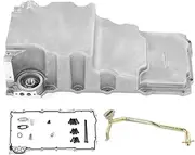 5.7 Quarts Capacity LS Engine Swap Oil Pan Kit, Aluminum Swap LS Engine Oil Pan Kit 3.62in Maximum Crankshaft Stroke 12558253 Fit for Camaro Firebird
