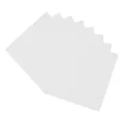 50 Pack Toner Reactive Foil 8.5"x11" A4 Foil Paper for DIY Craft,Silver