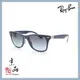 【RAYBAN】RB4195F 6331/8G 深藍色 漸層灰鏡片 雷朋太陽眼鏡 公司貨 JPG 京品眼鏡