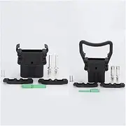 80/160/320Amp Large Battery Current Forklift Connector Power Quick Plug DC12V 24V 48V 72V Electric Vehicles Charging(160A Male Female,20 Sets)