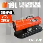 Portable Industrial Fan Heater Diesel Kerosene for Workshop Shed Hot Air 28KW