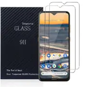 [2 PACK] Nokia 5.3 Full Coverage Tempered Glass Screen Protector Guard (Clear) - Case Friendly