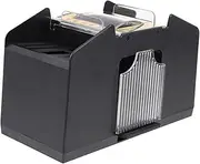 Abaodam 1pc Manual Mixer Electric Shuffling Tool Automatic Cards Shuffling Device Poker Mixing Tool Playing Shuffling Tool Dealer Equipment Power Tool Electric Tools Black Plastic