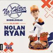 Nolan Ryan Houston Astros No Hitter Bobblehead! NIB! Ltd Edition of 100
