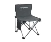 C208 40*40cm Outdoor Folding Chair Portable Backrest Fishing Chair Camping Leisure Beach Chair Camping Mazha Stool with Side Pocket