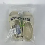 Crocs Mellow Recovery Slides Men’s Size 7 Women’s Size 9 Bone Color Comfort New