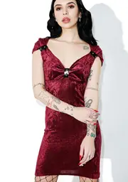 Black Heart Corset Dress