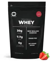 3KG WHEY PROTEIN ISOLATE POWDER 100% WPI GRASS-FED - STRAWBERRY
