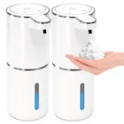 2 Pack Automatic Foaming Soap Dispenser,Touchless Foam Soap Dispenser,13.5oz ...