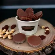 PEANUT BUTTER CUPS Realistic Wax Melts | Fake Food | 4.25 oz | 9 Melts