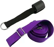 Leg Stretcher Band on Door,Ballet Yoga Pilates Flexibility Trainer To Improve Leg Stretching,Portable Equipment For Dance Gymnastic Exercise Taekwondo,Deep Purple