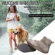 Waterproof Silicone Shoe Cover High Top Rain Boots Cover Non-slip Shoes Protecto