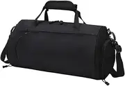 Perfeclan Gym Bag Shoulder Bag Large Capacity Portable with Shoe Compartment Gym Fitness Bag Travel Duffle Bag for Outdoor Gym Fitness
