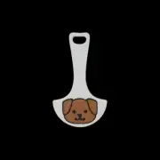 Removable Shopping Trolley Key Token suits Coles, Aldi, Woolies Cute Dog