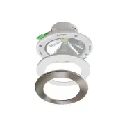 LED 10W Tri-Colour Downlight - Magnet Faceplate - Clear Diffuser