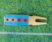 Bettinardi Rare Divot Repair Tool - "Chicago River" - VHTF, New, Never Used