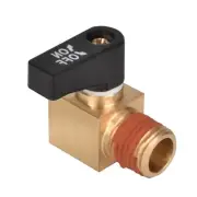 1 Piece Air Compressor Valve NPT Male x NPT Female Ball Type Drain Valve Mini...