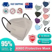 50-100Pcs KN95 N95 KF94 P2 Disposable Face Mask Individually Wrapped Masks CE1