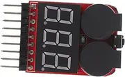 CIYODO Battery Level Indicator Digital Lipo Battery Tester Monitor Low Voltage Buzzer Alarm s