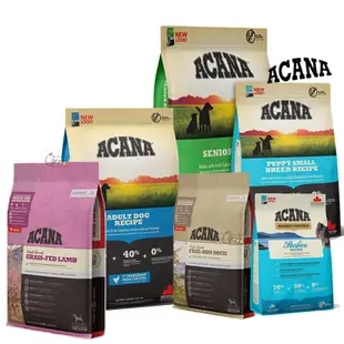 【町町】ACANA 愛肯拿 無穀犬糧2kg/6kg ∣原廠包裝公司貨 單一蛋白 無穀狗飼料