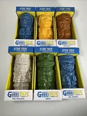 STAR TREK Orginal Series Geeki Tikis Series One COMPLETE SET Of 6, Gorn, Mugato