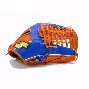 免運 日本SSK棒球手套全牛皮外野手套成人進階ADVANCEDPROEDGE系列橙藍 12.75寸 雙十一購物節