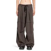 [ANDREA YA AQOV] Cargo Wide Jeans Brown