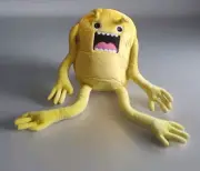 Monster Plush Backpack Overnight Bag Yellow Surprise Beautiful People HYPNYC NWT