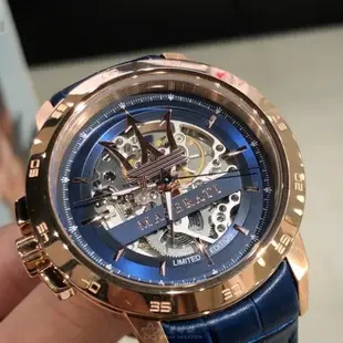 MASERATI手錶, 男錶 46mm此款為澳門賭場VIP限量專屬，僅能用點數換得的稀世珍錶，有別於一般瑪莎拉蒂手錶，僅剩最後數量