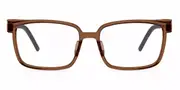 Cosee C-002 SENSES Blue-Light Block Shield 07 Men's Glasses Brown Size 55 - Private Health Rebate - Blue Light Block Available