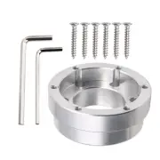 70mm Racing Steering Wheel Adapter Plate W/ 6 Screws For Logitech G29 G920 G923