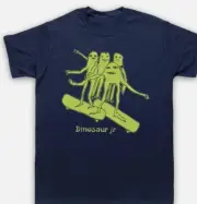 Dinosaur Jr Shirt, Dinosaur Jr Band Collection Navy All Size Shirt