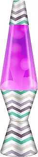 Lava Lamp 2494, White Wax, Pink Liquid, Decorative Base and Cap, Original 14.5 inch LAVA® Motion Lamp to Illuminate Your Mood