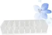 Healeved Makeup Storage Organizer Acrylic 8 Sections Perfume Holder Bathroom Organiser Storage