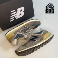 在飛比找蝦皮購物優惠-紐巴倫 New Balance 574灰綠鞋