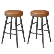 EKHO Collection - Bar Stools Set of 2 Counter Height Bar Stools Kitchen Count...