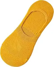 [Generic] Heat Holder Slipper Socks with Grippers for Men U Shaped Silicone Anti Slip Socks Penguin Slippers Women