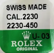 ROLEX FACTORY NEW SEALED BRIDGE FOR BALANCE GUARD 2230 450