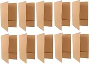 Veemoon 10pcs Paper Folders Heavy Duty Document Envelopes with Single Pocket for Files Versatile Paper Organizer for Office School and Home Use Presentation