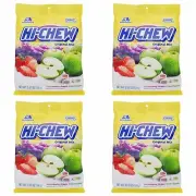 4 BAG Morinaga Japan Hi Chew Original 3.53 oz Strawberry Apple Grape Chewy Candy