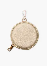 [Taking Shape] Taking Shape Zip Coin Purse in Champagne - Women's Accessories Champagne