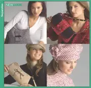 New Look 6628 Misses Hats and Bags Sewing Pattern